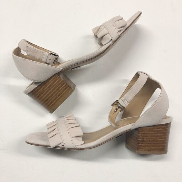 MICHAEL KORS Collection Monroe Suede Sandals - Picture 2 of 8